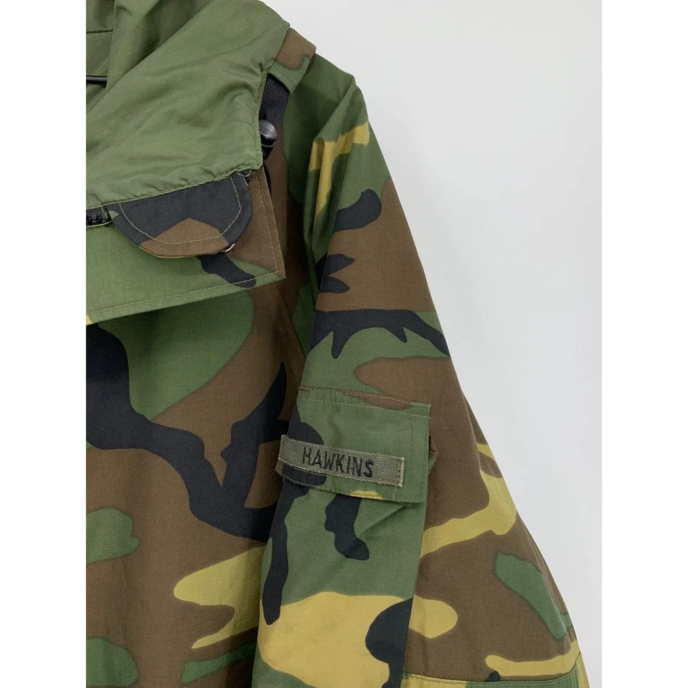 Rothco ECWCS Jacket Mens Medium Camo Green Nylon Extreme Cold Weather System - Picture 6 of 9